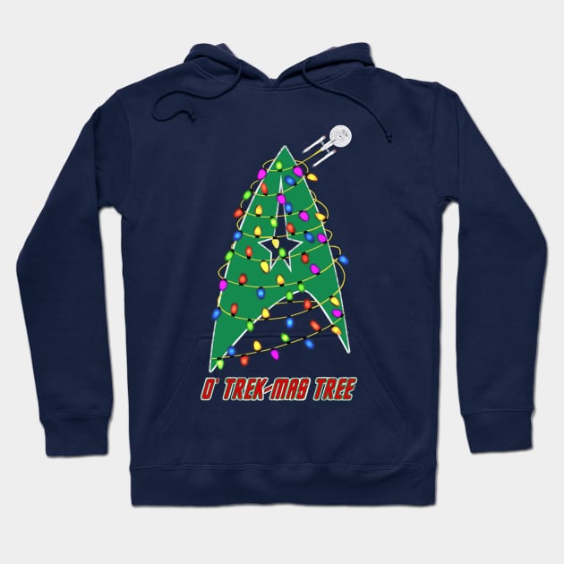 O' Trek-Mas Tree Hoodie by DistractedGeek